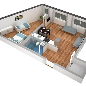 Apartamento Hitrental Messe, Basilea
